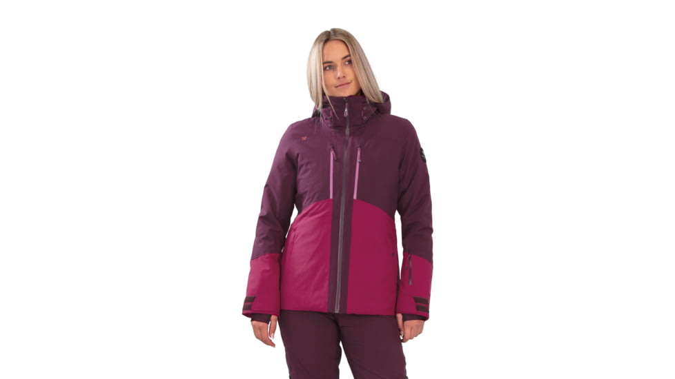 Obermeyer Cecilia Jacket - Womens, 12 US, Reign Check, 11161-22079-12