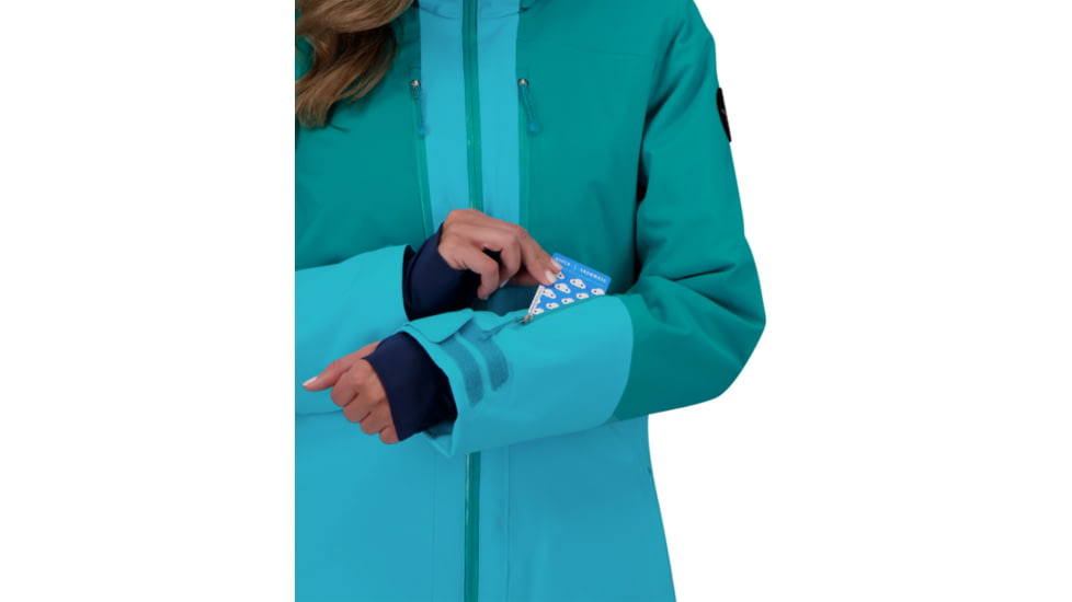 Obermeyer Cecilia Jacket - Womens, Aegean Blue, 6, 11148-21069-6