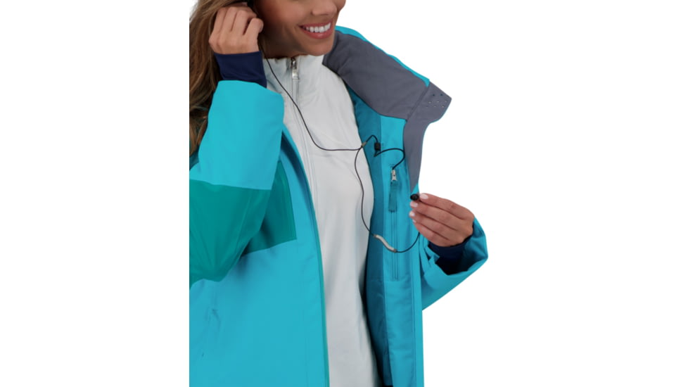 Obermeyer Cecilia Jacket - Womens, Aegean Blue, 6, 11148-21069-6