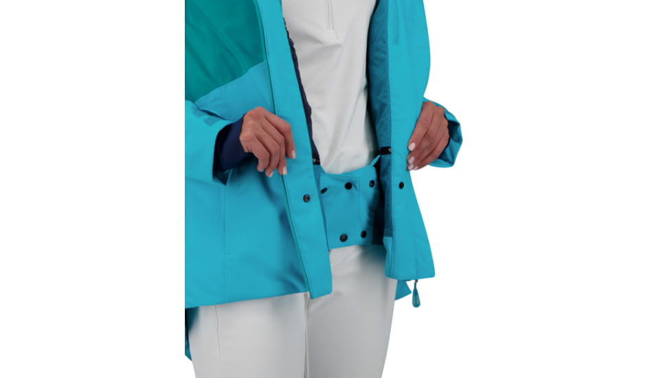 Obermeyer Cecilia Jacket - Womens, Aegean Blue, 6, 11148-21069-6