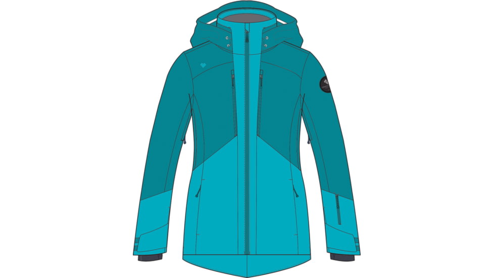 Obermeyer Cecilia Jacket - Womens, Aegean Blue, 6, 11148-21069-6