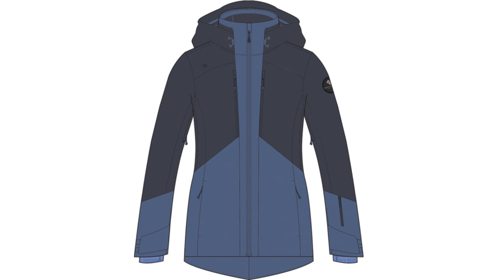 Obermeyer Cecilia Jacket - Womens, Blue Ash, 16, 11148-21168-16