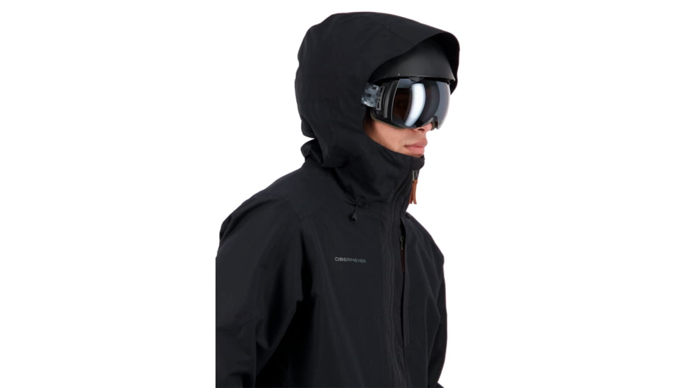 Obermeyer Chandler Shell Jacket - Mens, Black, Medium, 22025-16009-M