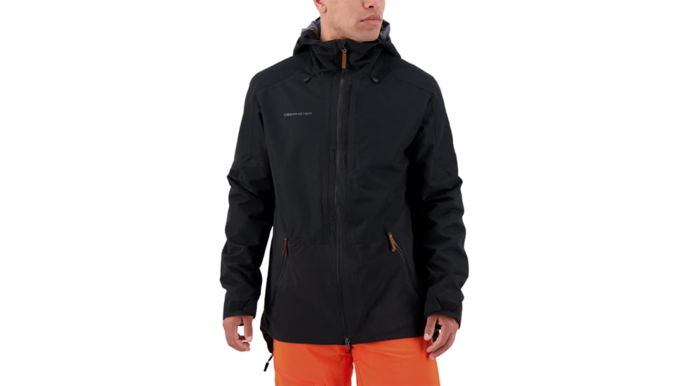 Obermeyer Chandler Shell Jacket - Mens, Black, Medium, 22025-16009-M