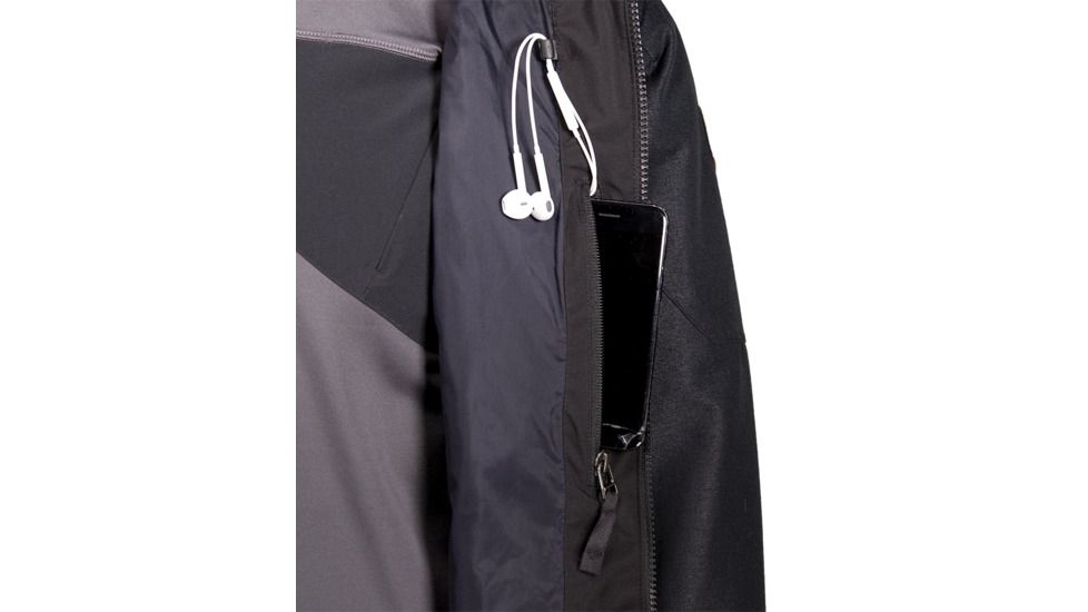 Obermeyer Chandler Shell Jacket - Mens, Black, Large, 22091-BLACK-L
