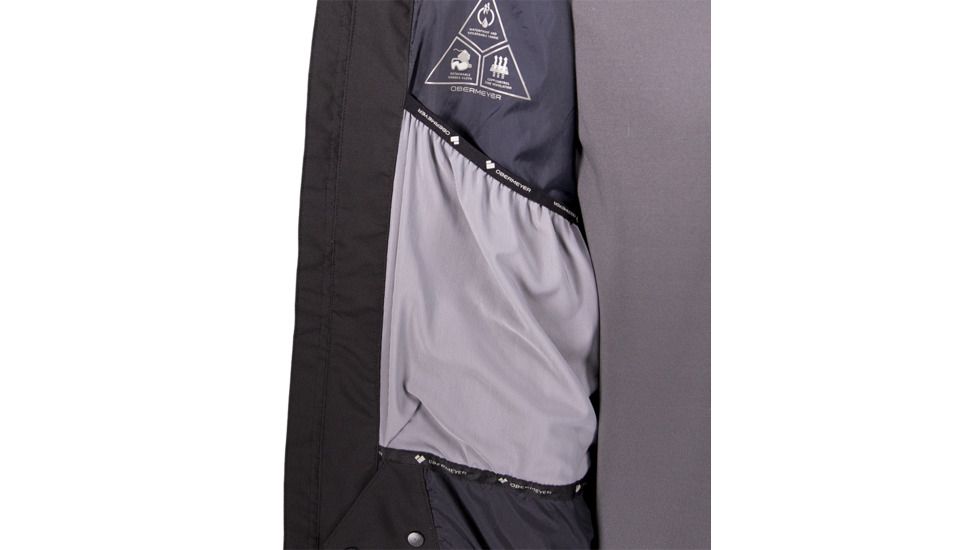 Obermeyer Chandler Shell Jacket - Mens, Black, Large, 22091-BLACK-L