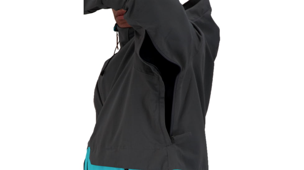 Obermeyer Chandler Shell Jacket - Mens, Coal, Large, 22025-20004-L