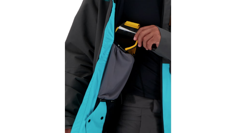 Obermeyer Chandler Shell Jacket - Mens, Coal, Large, 22025-20004-L