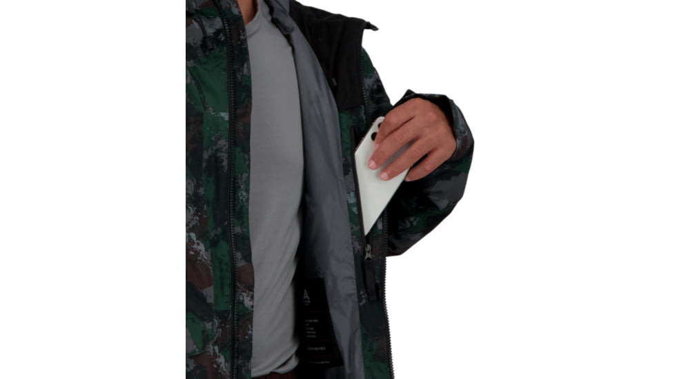 Obermeyer Chandler Shell Jacket - Mens, In The Trees, Small, 22025-21115-S