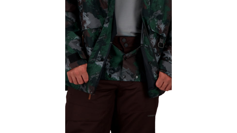 Obermeyer Chandler Shell Jacket - Mens, In The Trees, Small, 22025-21115-S