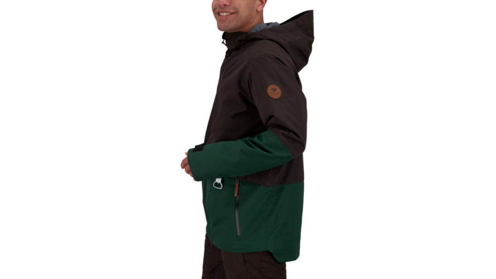 Obermeyer Chandler Shell Jacket - Mens, Leather, Medium, Tall, 22025-21019-MT