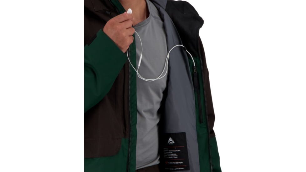 Obermeyer Chandler Shell Jacket - Mens, Leather, Medium, Tall, 22025-21019-MT