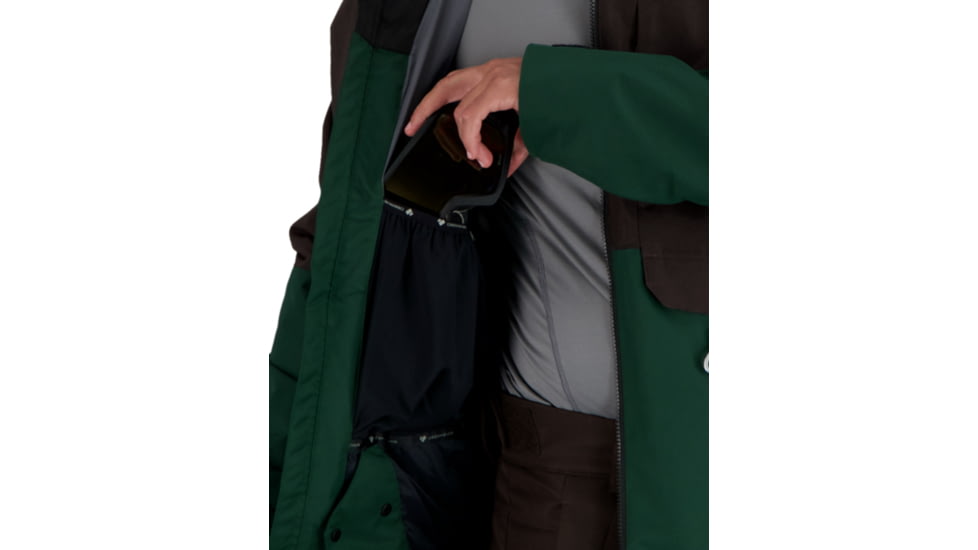 Obermeyer Chandler Shell Jacket - Mens, Leather, Medium, Tall, 22025-21019-MT