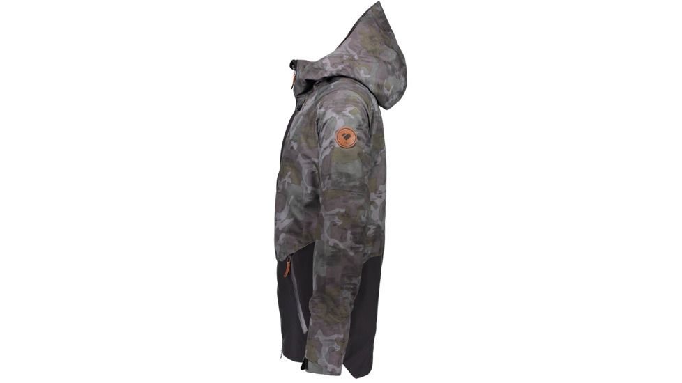 Obermeyer Chandler Shell Jacket - Mens, Off-Duty Camo, Small, 22091-OFF-DUTY CAMO-S