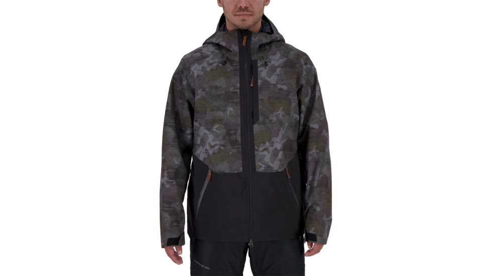 Obermeyer Chandler Shell Jacket - Mens, Off-Duty Camo, Small, 22091-OFF-DUTY CAMO-S