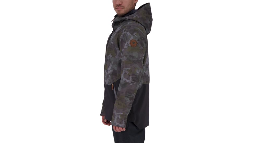 Obermeyer Chandler Shell Jacket - Mens, Off-Duty Camo, Small, 22091-OFF-DUTY CAMO-S