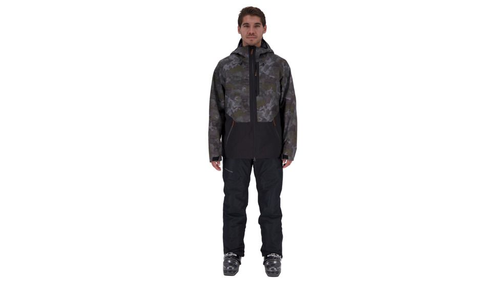 Obermeyer Chandler Shell Jacket - Mens, Off-Duty Camo, Small, 22091-OFF-DUTY CAMO-S