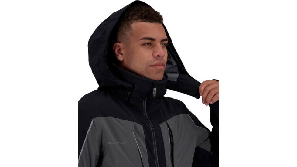 Obermeyer Charger Jacket - Men's, Small, Regular, Black, 21117-16009-S