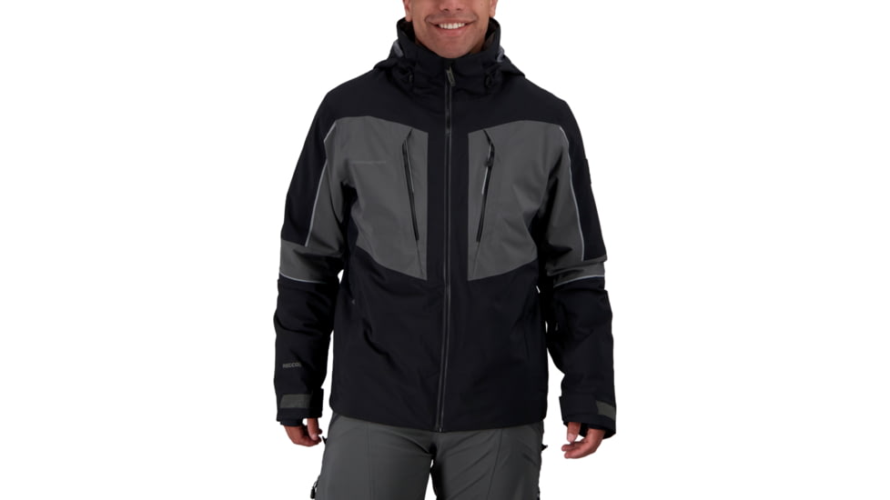 Obermeyer Charger Jacket - Men's, Small, Regular, Black, 21117-16009-S