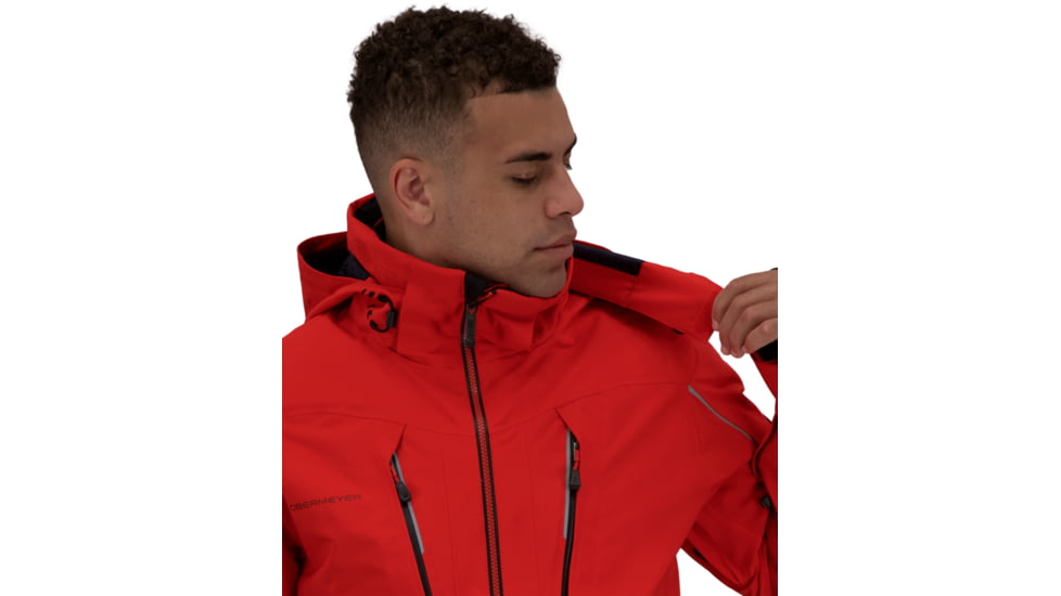 Obermeyer Charger Jacket - Men's, Medium, Tall, Brakelight, 21117-19042-MT