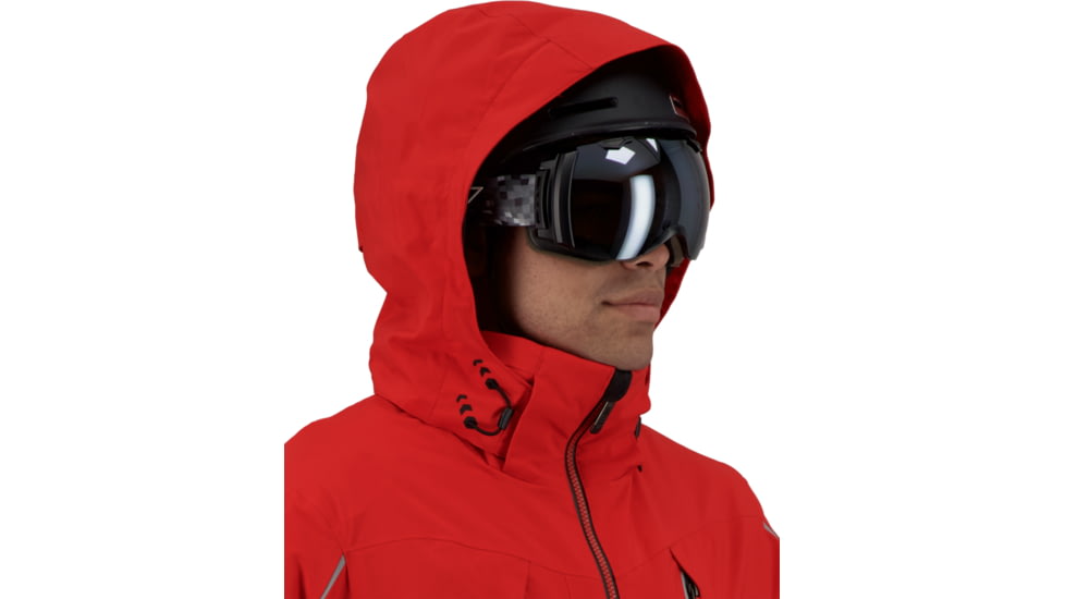 Obermeyer Charger Jacket - Men's, Medium, Tall, Brakelight, 21117-19042-MT