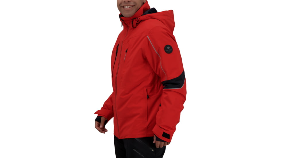 Obermeyer Charger Jacket - Men's, Medium, Tall, Brakelight, 21117-19042-MT