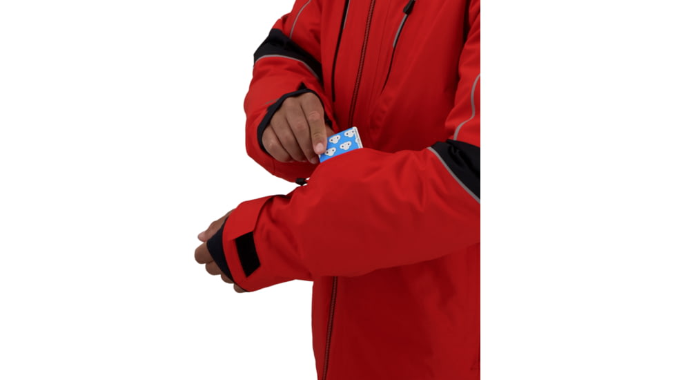 Obermeyer Charger Jacket - Men's, Medium, Tall, Brakelight, 21117-19042-MT