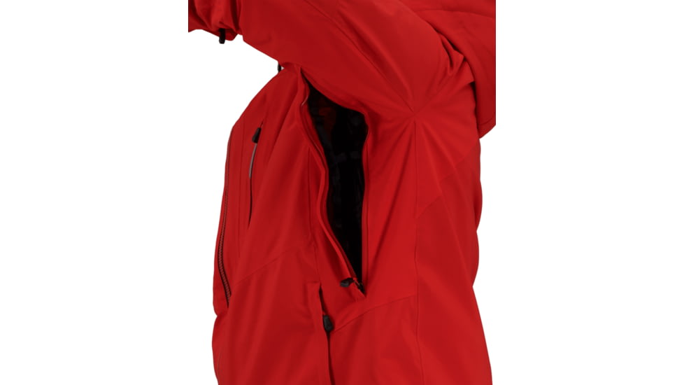 Obermeyer Charger Jacket - Men's, Medium, Tall, Brakelight, 21117-19042-MT