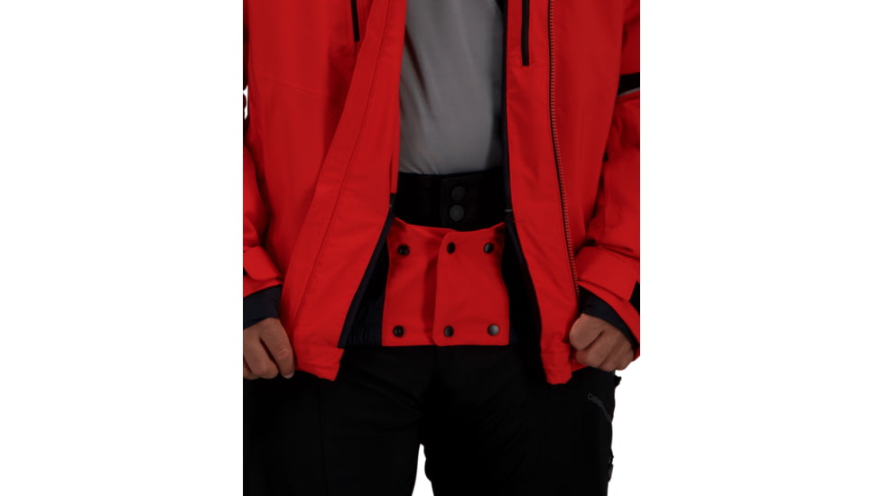 Obermeyer Charger Jacket - Men's, Medium, Tall, Brakelight, 21117-19042-MT