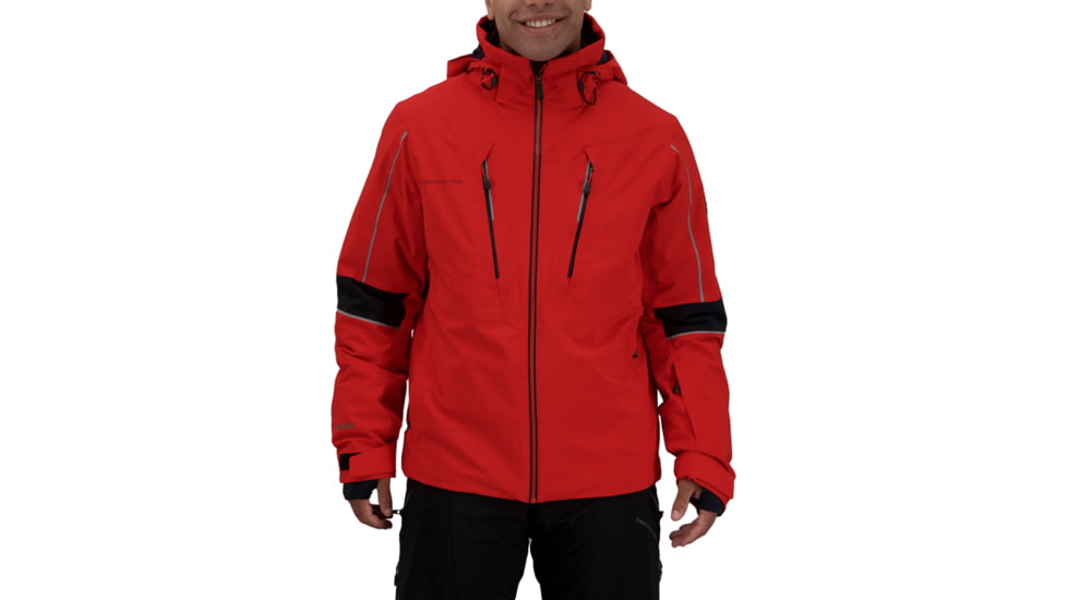 Obermeyer Charger Jacket - Men's, Medium, Tall, Brakelight, 21117-19042-MT