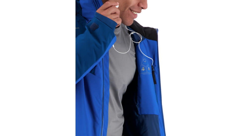Obermeyer Chroma Jacket - Mens, Navigate, 2XL, 21097-20160-2XL