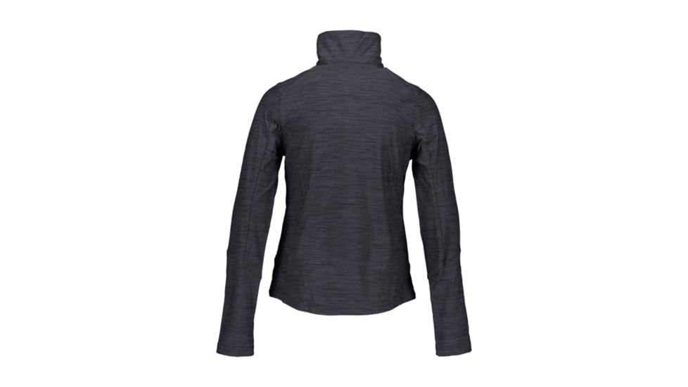 Obermeyer Clara 1/4 Zip Top - Girls, Black II, Large, 39010-21009-L