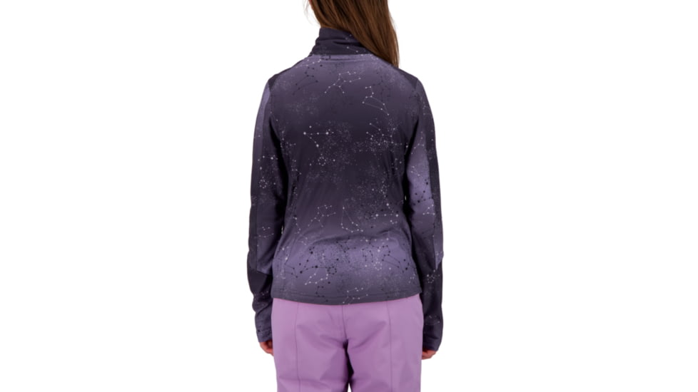 Obermeyer Clara 1/4 Zip Top - Girls, Stars Align, Medium, 39010-21177-M