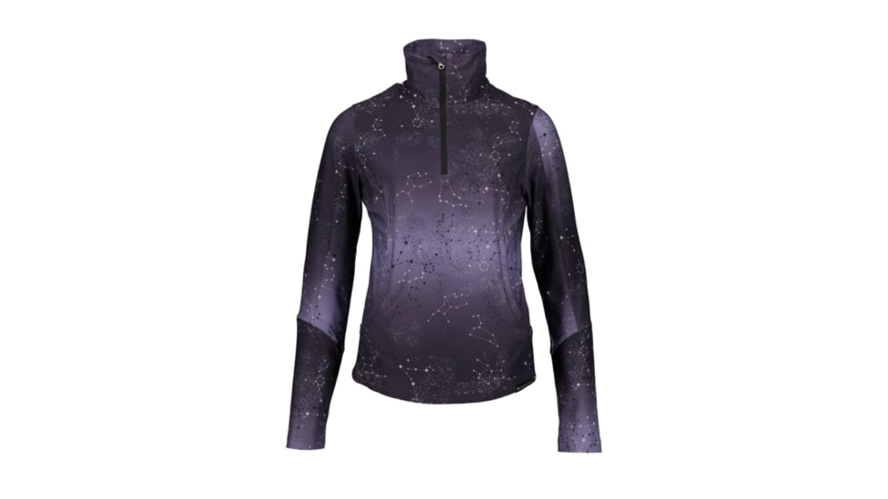 Obermeyer Clara 1/4 Zip Top - Girls, Stars Align, Medium, 39010-21177-M