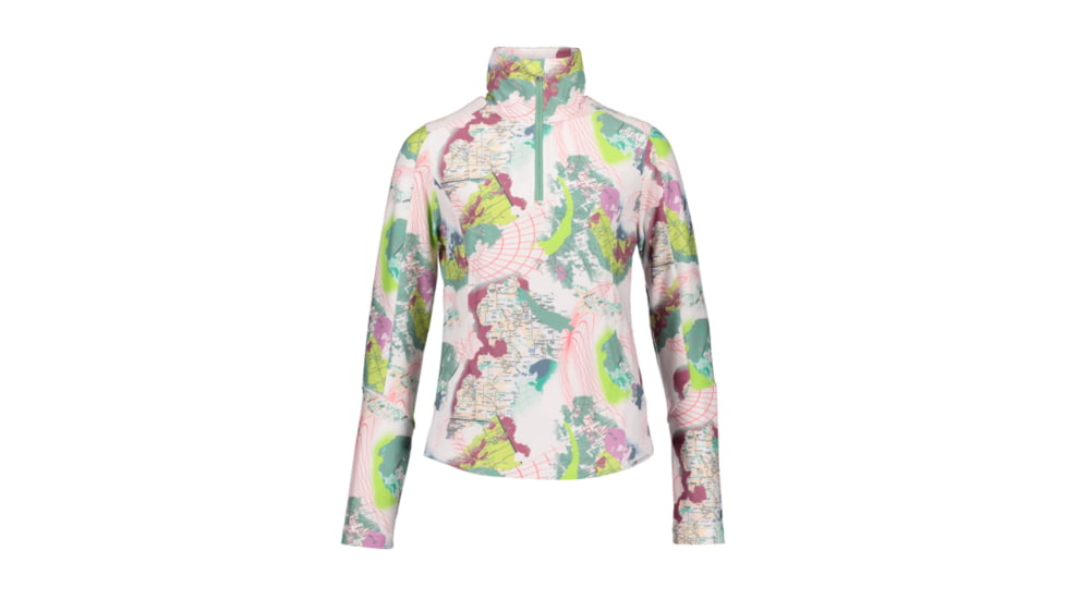 Obermeyer Clara 1/4 Zip Top - Girls, Uncharted, Large, 39010-21136-L