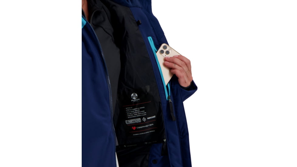 Obermeyer Compass Jacket - Womens, Navy, 12, 11186-20167-12