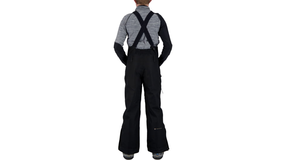 Obermeyer Connor Bib Pant - Boys, Black, Extra Large, 45017-16009-XL