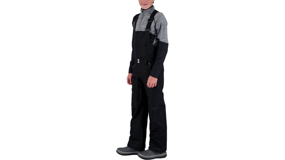 Obermeyer Connor Bib Pant - Boys, Black, Extra Large, 45017-16009-XL