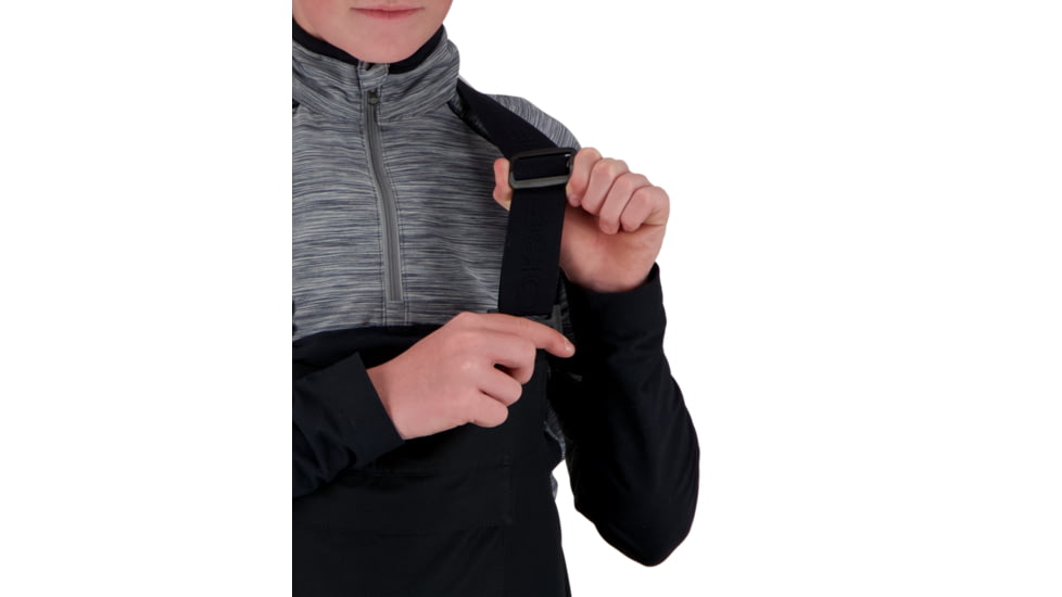 Obermeyer Connor Bib Pant - Boys, Black, Extra Large, 45017-16009-XL