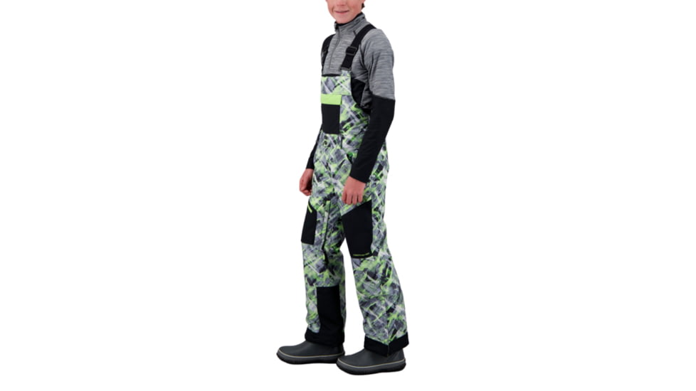 Obermeyer Connor Bib Pant - Boys, Carbon Camo, Extra Large, 45017-21184-XL