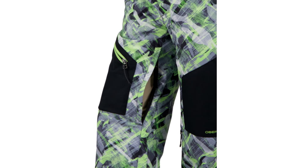 Obermeyer Connor Bib Pant - Boys, Carbon Camo, Extra Large, 45017-21184-XL