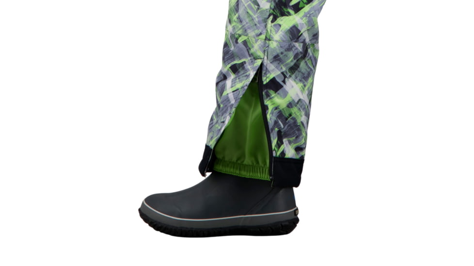 Obermeyer Connor Bib Pant - Boys, Carbon Camo, Extra Large, 45017-21184-XL