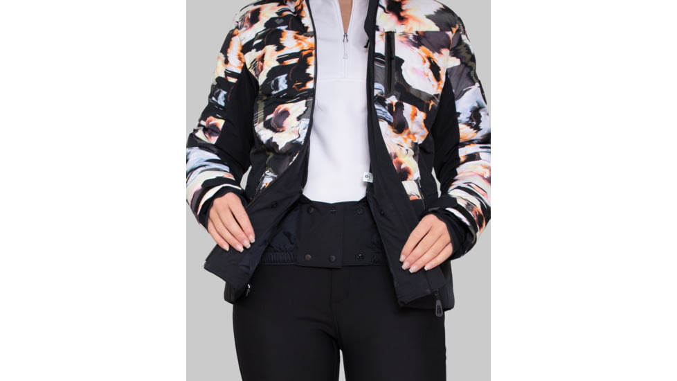 Obermeyer Cosima Down Jacket - Womens, 16 US, Glitchy, 11168-22123-16