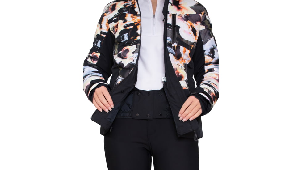 Obermeyer Cosima Down Jacket - Womens, 4 US, Glitchy, 11168-22123-4