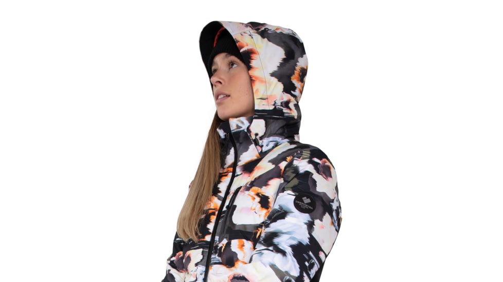 Obermeyer Cosima Down Jacket - Womens, 4 US, Glitchy, 11168-22123-4