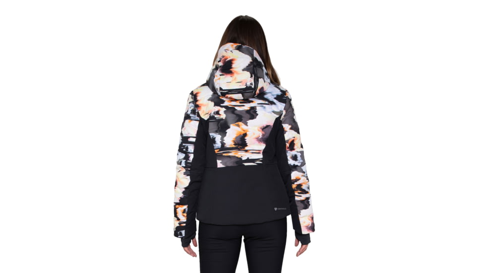 Obermeyer Cosima Down Jacket - Womens, 4 US, Glitchy, 11168-22123-4