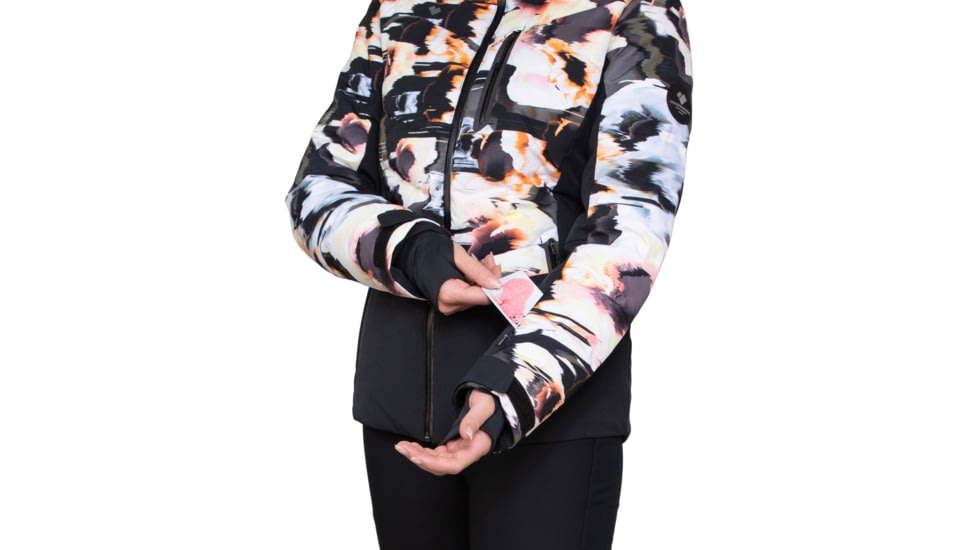 Obermeyer Cosima Down Jacket - Womens, 4 US, Glitchy, 11168-22123-4