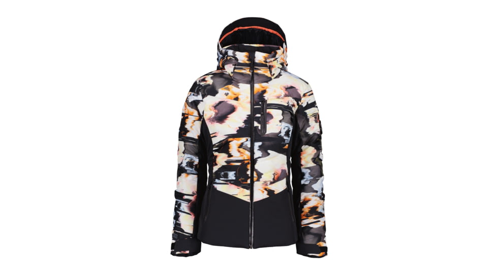 Obermeyer Cosima Down Jacket - Womens, 4 US, Glitchy, 11168-22123-4