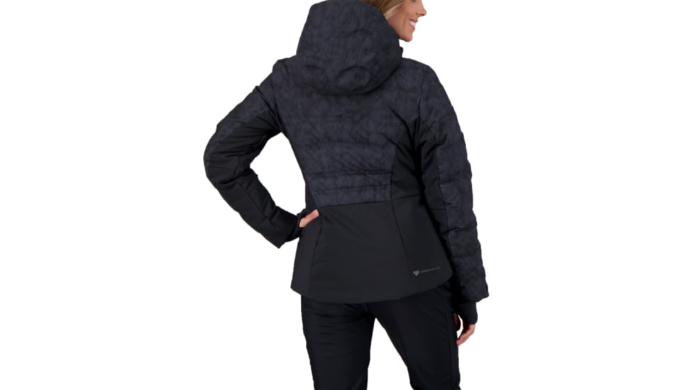 Obermeyer Cosima Down Jacket - Womens, Black Ice, 12, 11173-21111-12