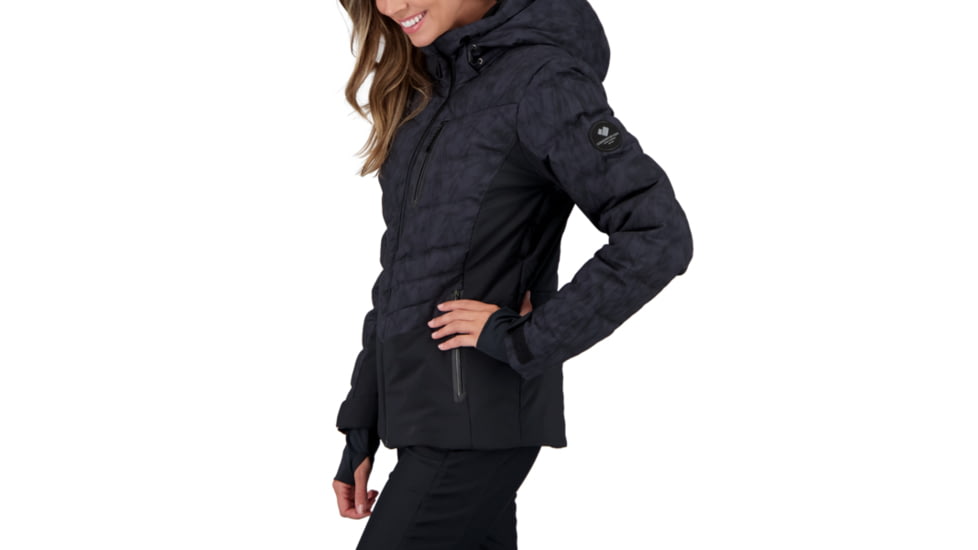 Obermeyer Cosima Down Jacket - Womens, Black Ice, 12, 11173-21111-12